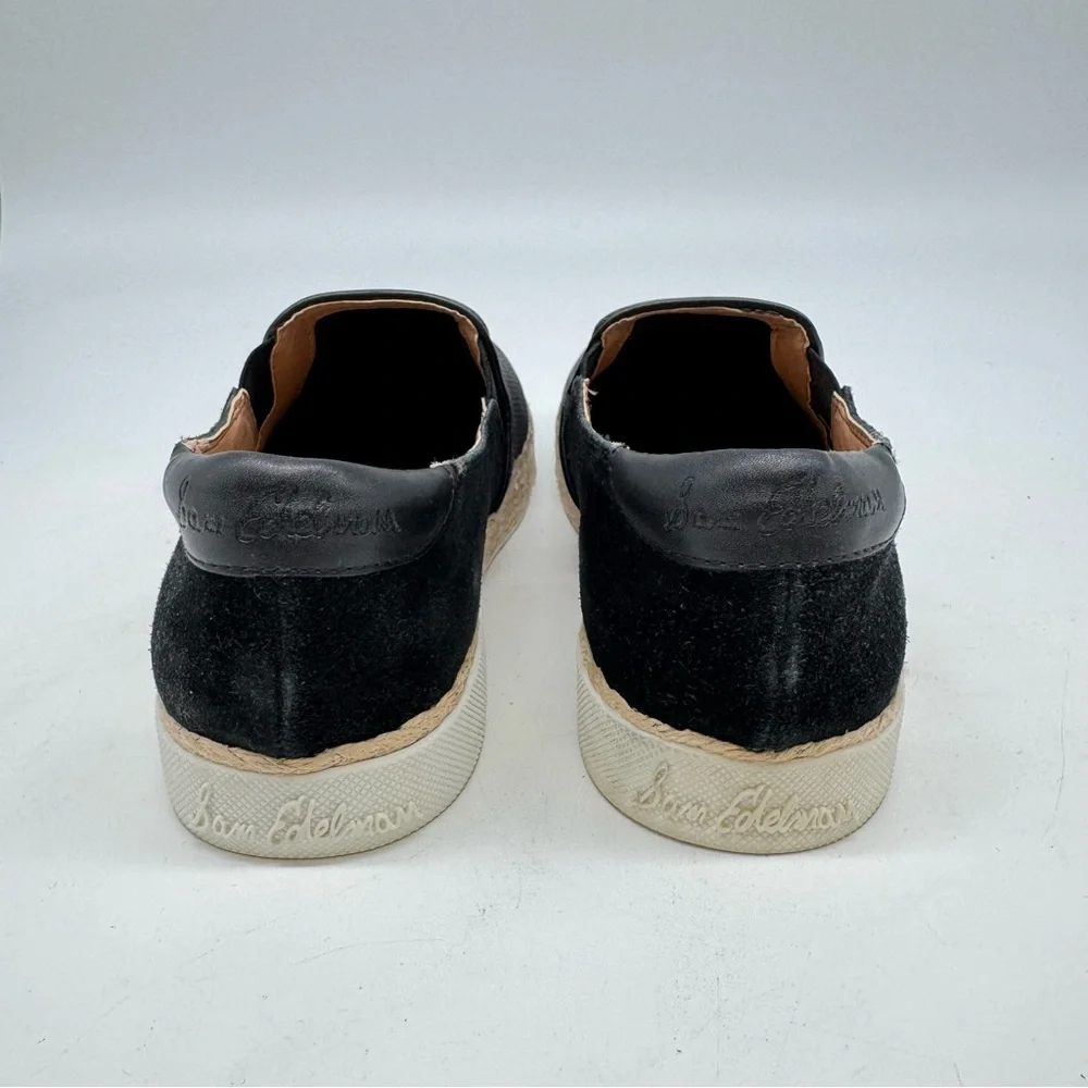 Sam Edelman Women’s Black Slip-On Sneakers – Size 9M - Picture 4 of 8